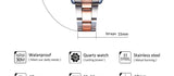 Rose Gold Watch Women Quartz Watches